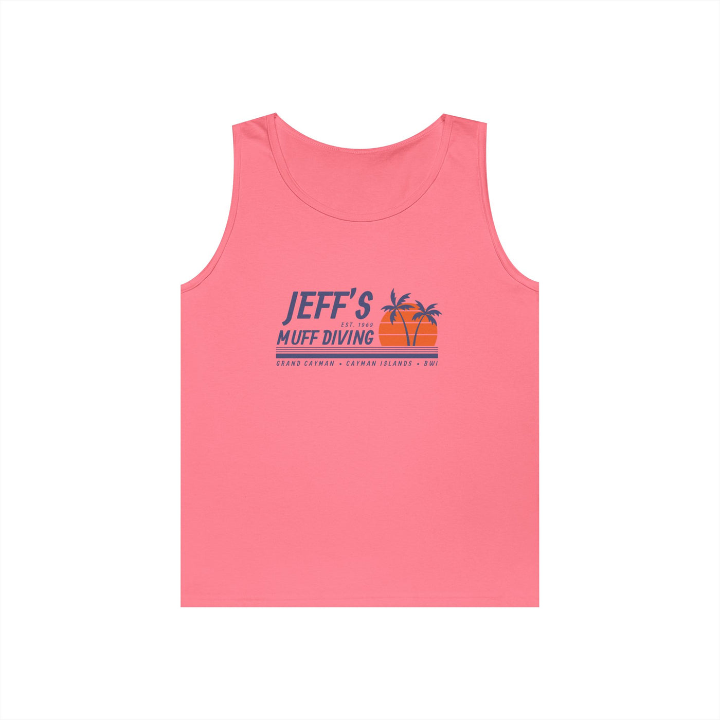 Jeff's Sunset Unisex Heavy Cotton Tank