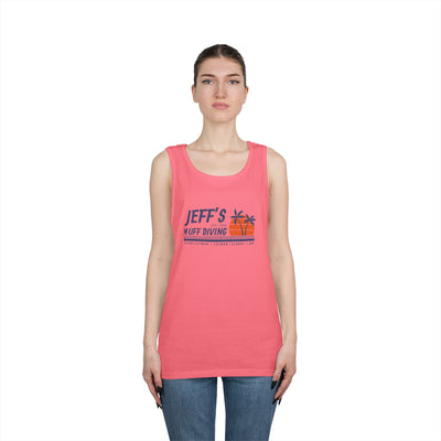 Jeff's Sunset Unisex Heavy Cotton Tank