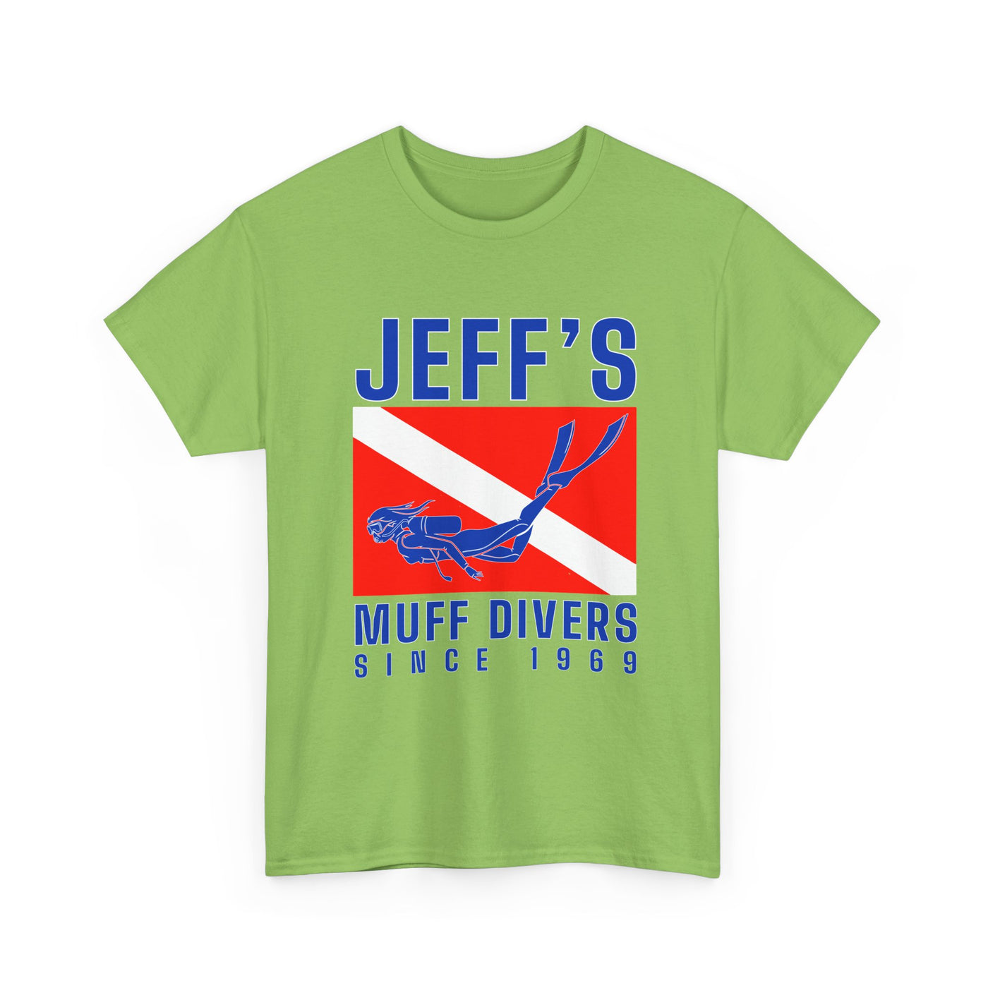 Jeff's Muff Divers Unisex Heavy Cotton Tee