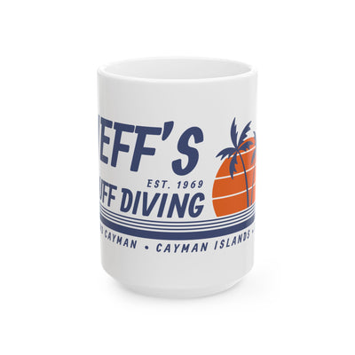 Jeff's Sunset Ceramic Mug - Jeff's Dive Shop - 11oz & 15oz Options