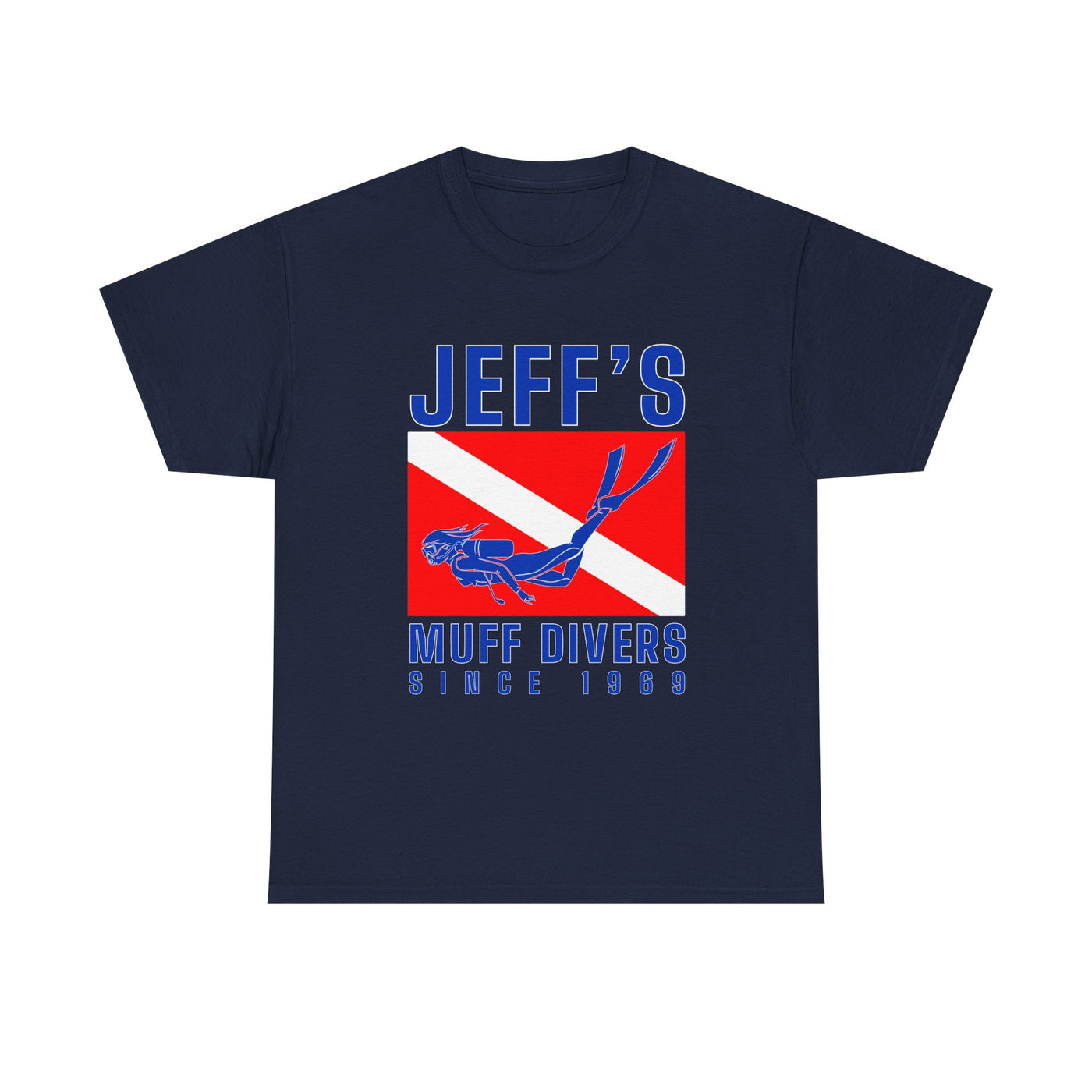 Jeff's Muff Divers Unisex Heavy Cotton Tee