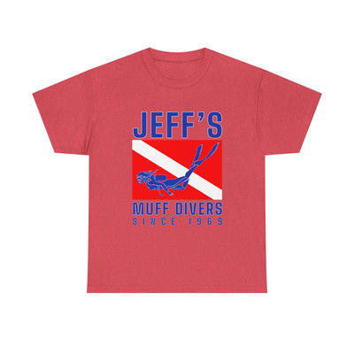 Jeff's Muff Divers Unisex Heavy Cotton Tee