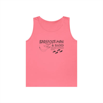 Retro Barefoot Man & Band Unisex Heavy Cotton Tank