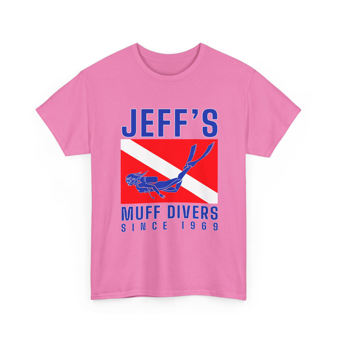 Jeff's Muff Divers Unisex Heavy Cotton Tee