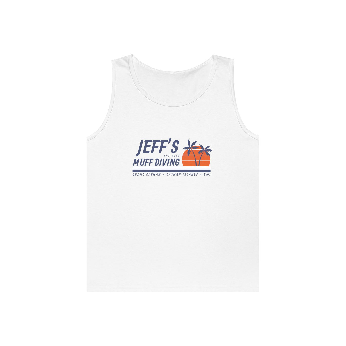Jeff's Sunset Unisex Heavy Cotton Tank