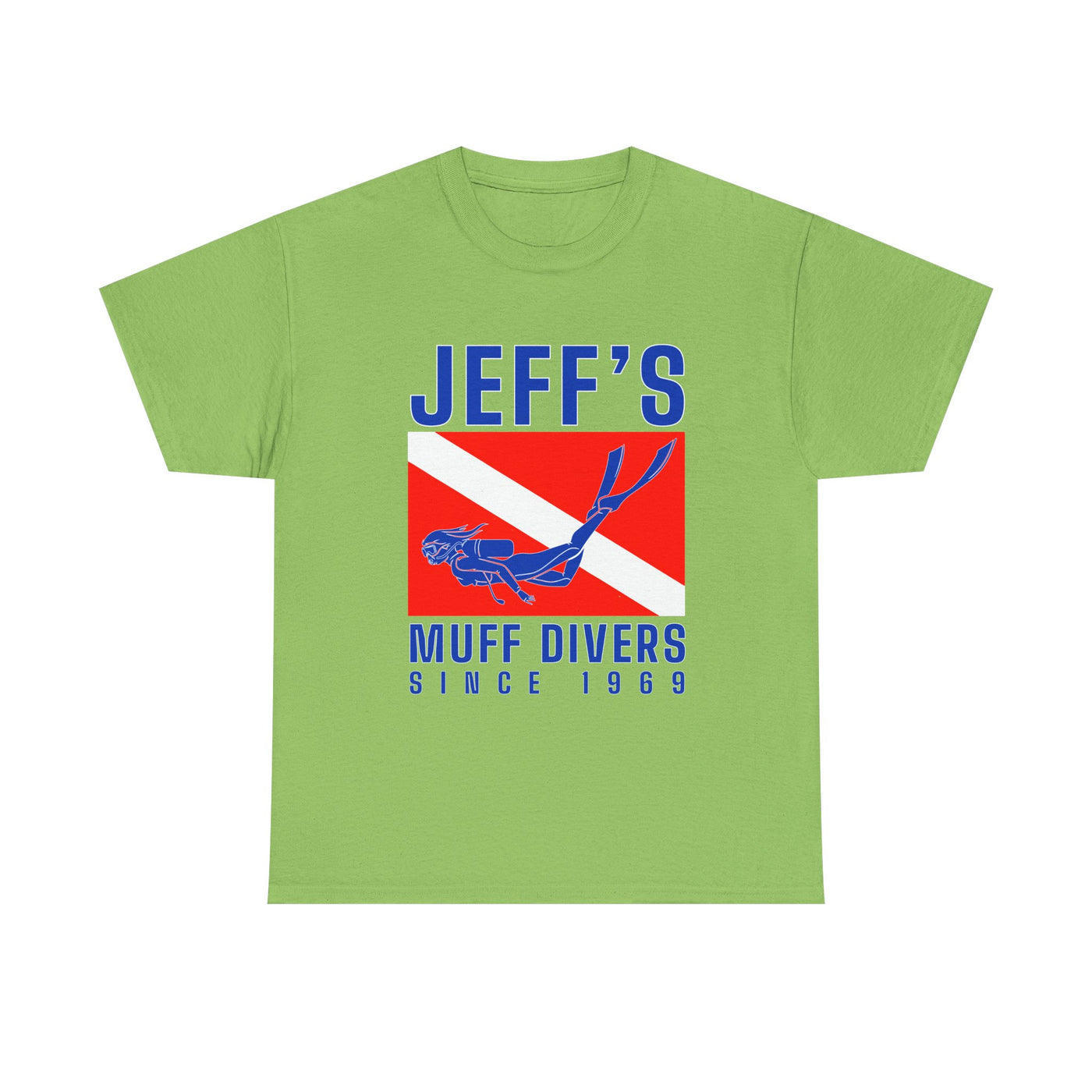 Jeff's Muff Divers Unisex Heavy Cotton Tee