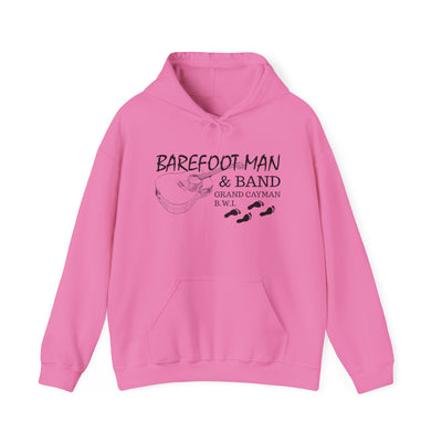 Retro Barefoot Man & Band Unisex Heavy Blend™ Hooded Sweatshirt
