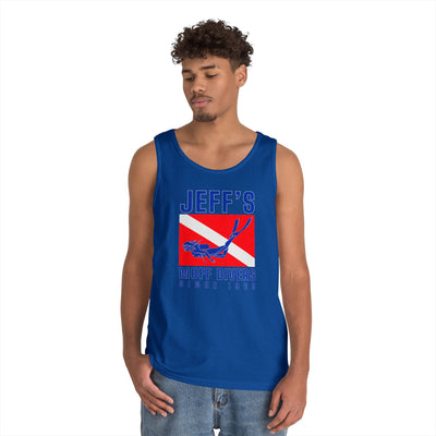 Jeff's Muff Divers Unisex Heavy Cotton Tank