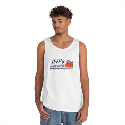 Jeff's Sunset Unisex Heavy Cotton Tank