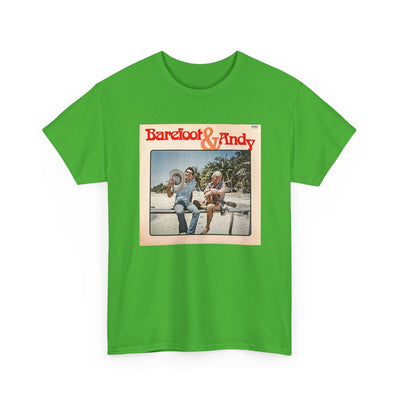 Retro Barefoot & Andy Unisex Heavy Cotton Tee