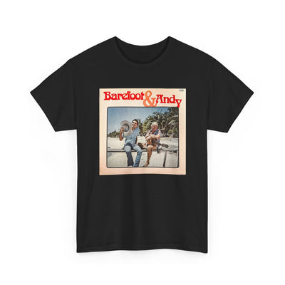Retro Barefoot & Andy Unisex Heavy Cotton Tee