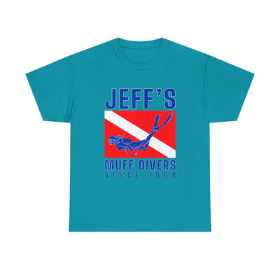 Jeff's Muff Divers Unisex Heavy Cotton Tee