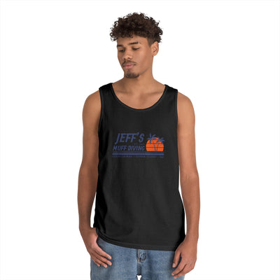 Jeff's Sunset Unisex Heavy Cotton Tank
