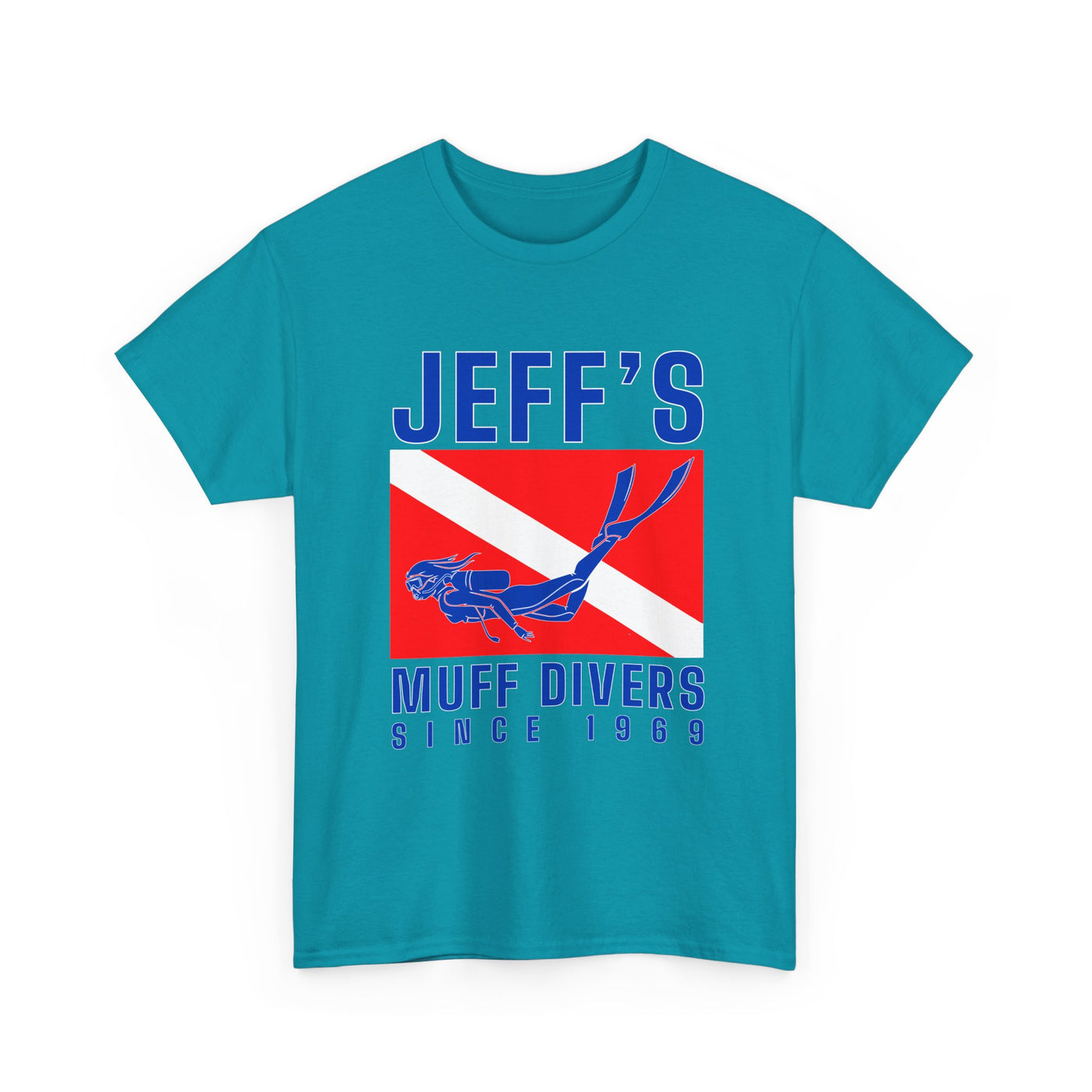 Jeff's Muff Divers Unisex Heavy Cotton Tee