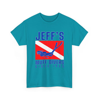 Jeff's Muff Divers Unisex Heavy Cotton Tee
