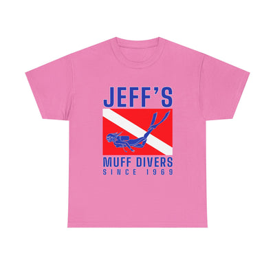Jeff's Muff Divers Unisex Heavy Cotton Tee