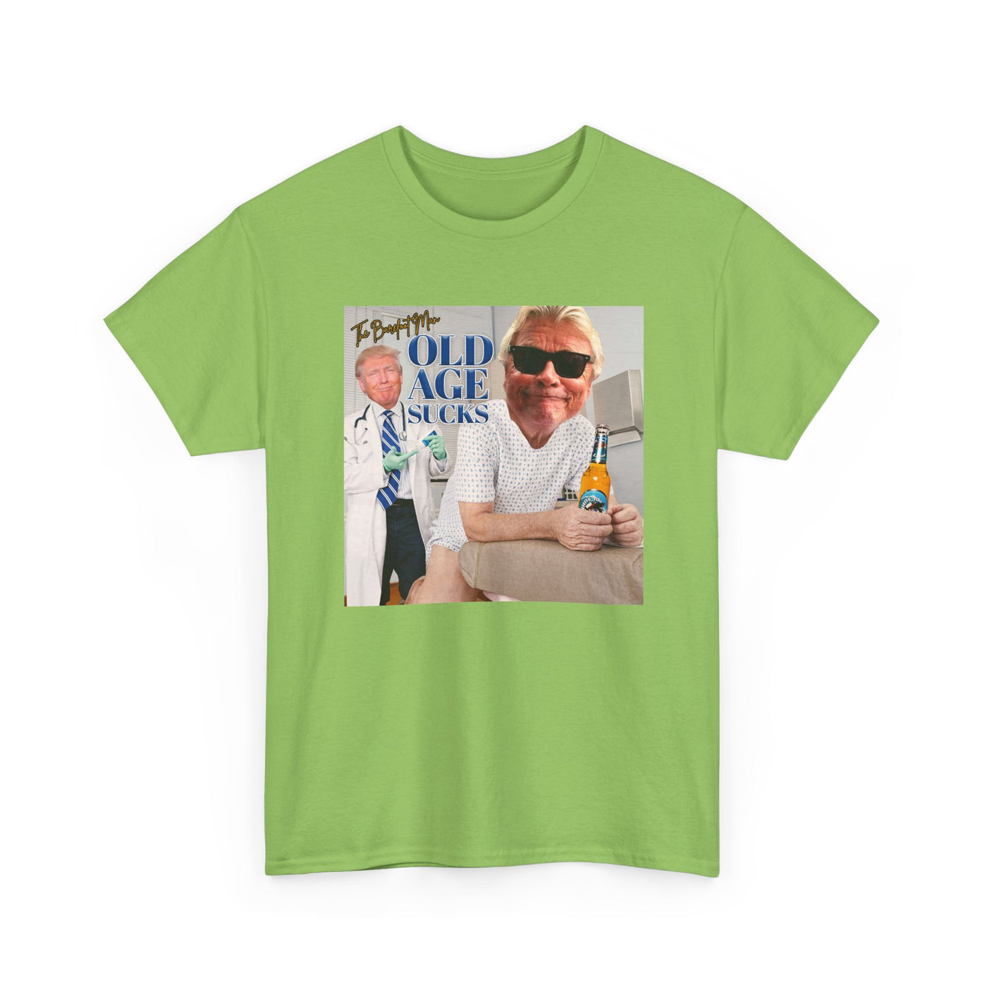 Old Age Sucks Unisex Heavy Cotton Tee