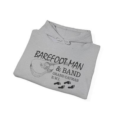 Retro Barefoot Man & Band Unisex Heavy Blend™ Hooded Sweatshirt