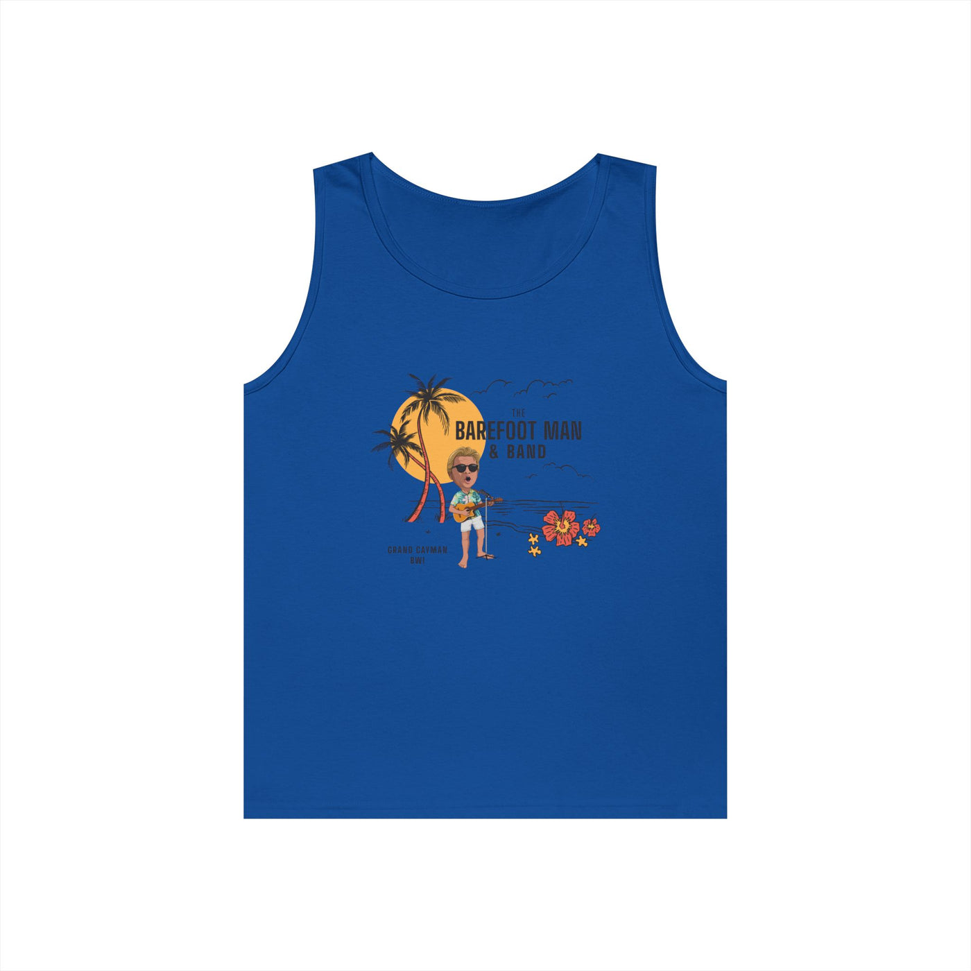 Barefoot Man & Band Unisex Heavy Cotton Tank