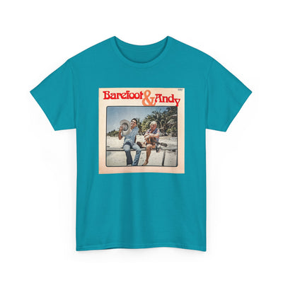 Retro Barefoot & Andy Unisex Heavy Cotton Tee