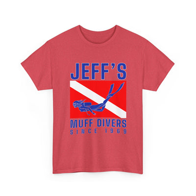 Jeff's Muff Divers Unisex Heavy Cotton Tee