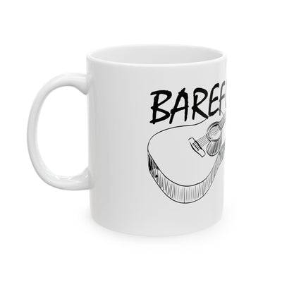 Retro Barefoot Man & Band Ceramic Mug - Jeff's Dive Shop - 11oz & 15oz Options