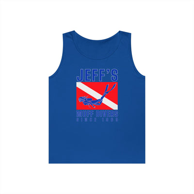 Jeff's Muff Divers Unisex Heavy Cotton Tank