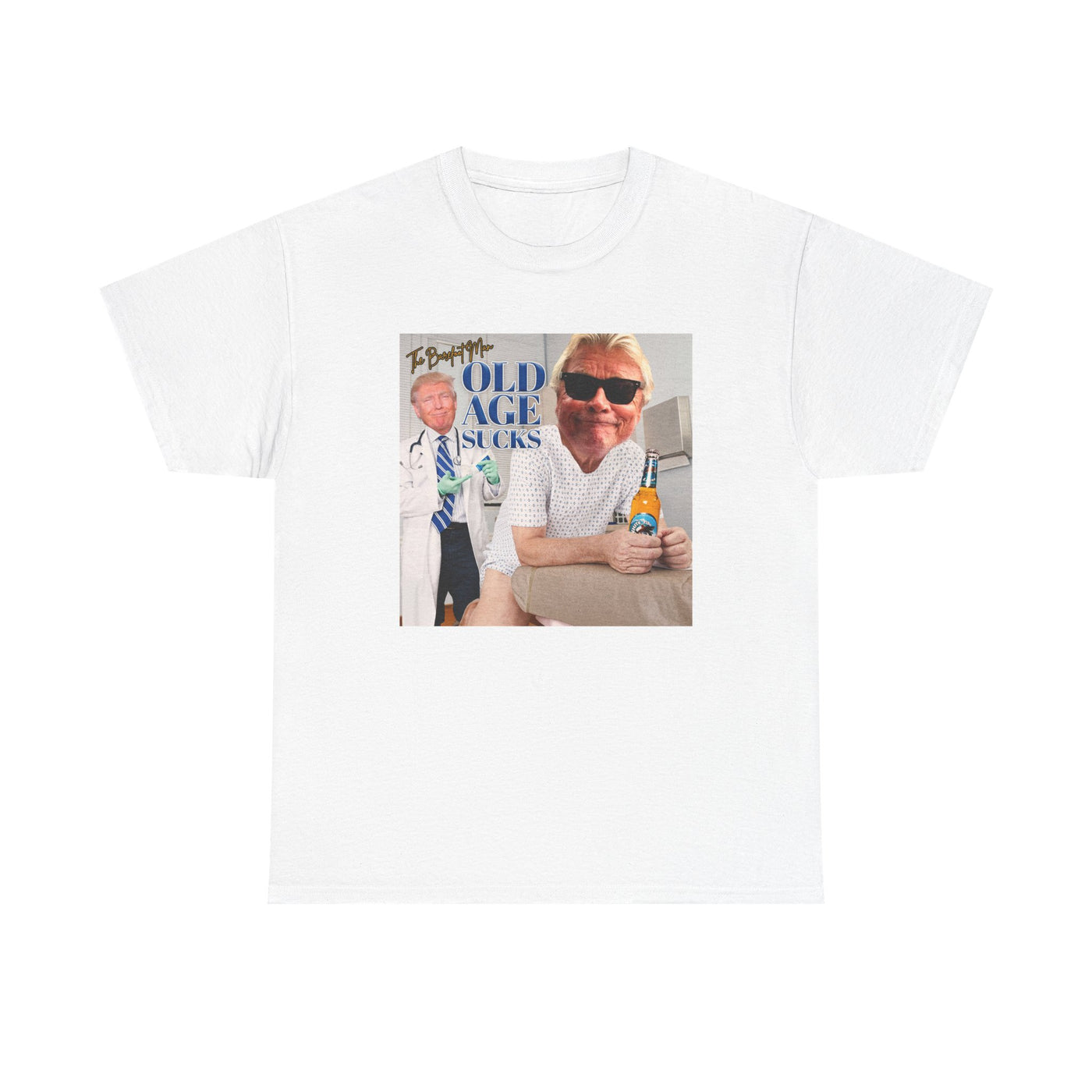 Old Age Sucks Unisex Heavy Cotton Tee