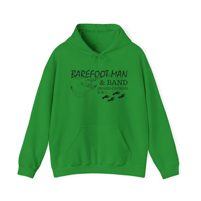 Retro Barefoot Man & Band Unisex Heavy Blend™ Hooded Sweatshirt