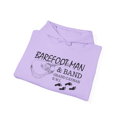 Retro Barefoot Man & Band Unisex Heavy Blend™ Hooded Sweatshirt