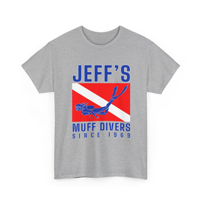 Jeff's Muff Divers Unisex Heavy Cotton Tee