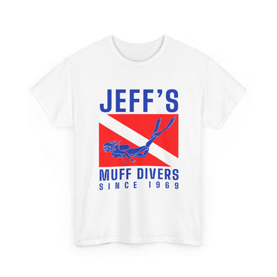 Jeff's Muff Divers Unisex Heavy Cotton Tee