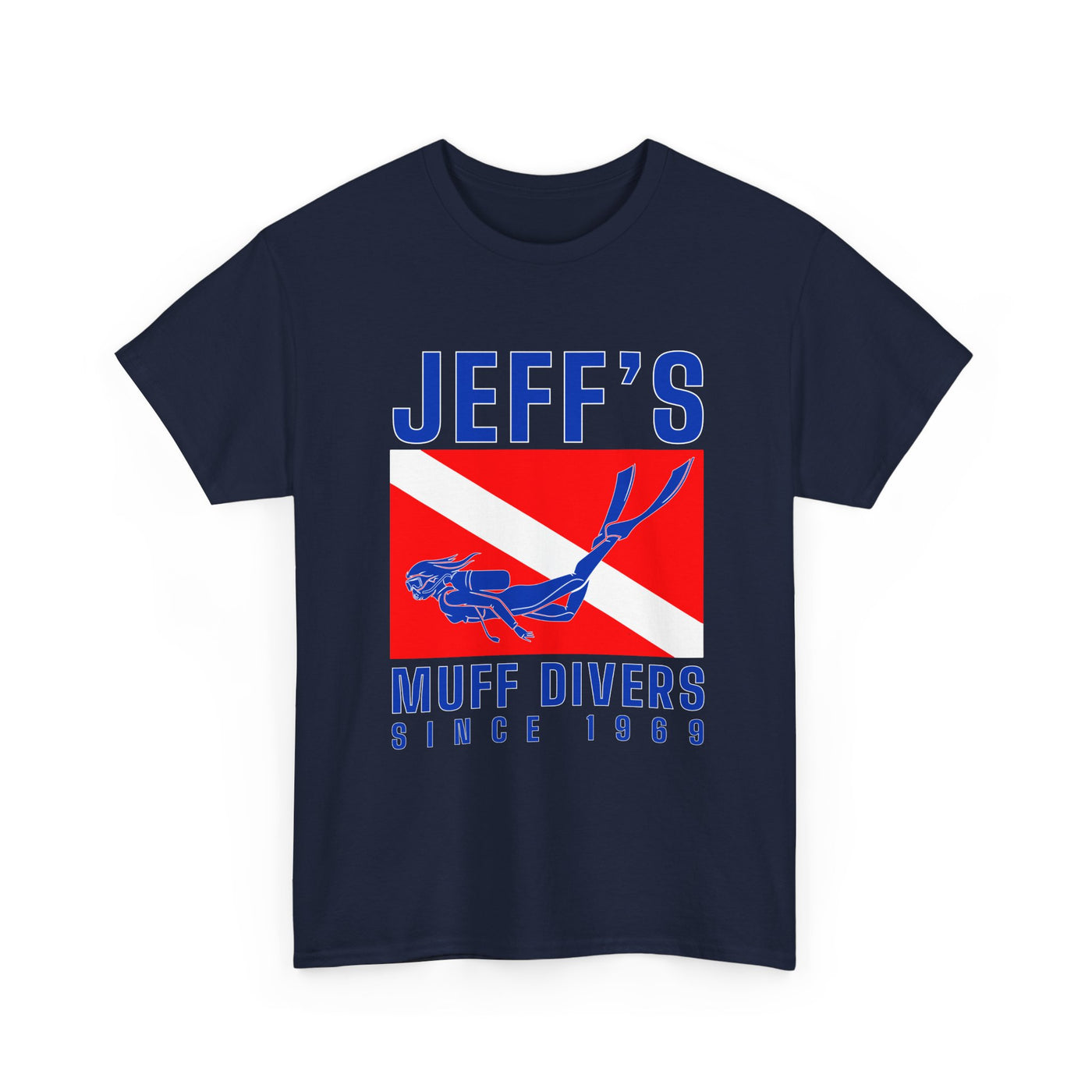 Jeff's Muff Divers Unisex Heavy Cotton Tee