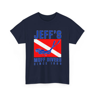 Jeff's Muff Divers Unisex Heavy Cotton Tee