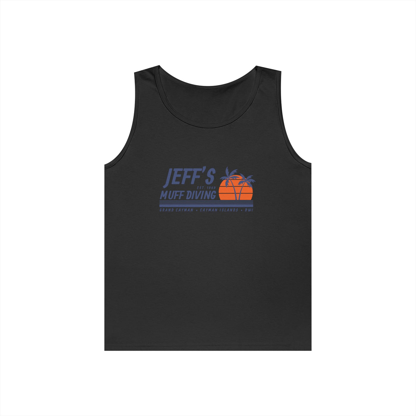Jeff's Sunset Unisex Heavy Cotton Tank