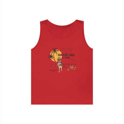 Barefoot Man & Band Unisex Heavy Cotton Tank
