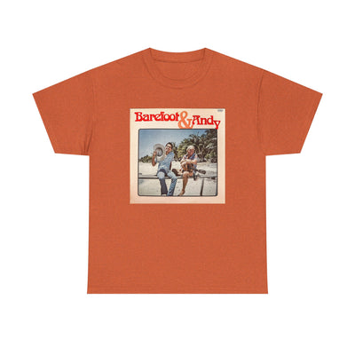 Retro Barefoot & Andy Unisex Heavy Cotton Tee