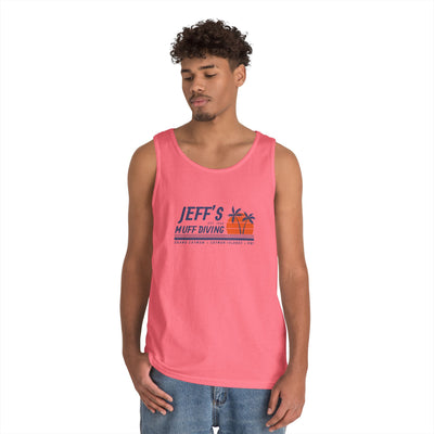Jeff's Sunset Unisex Heavy Cotton Tank