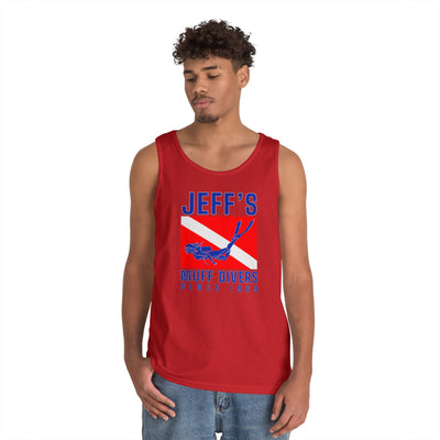 Jeff's Muff Divers Unisex Heavy Cotton Tank