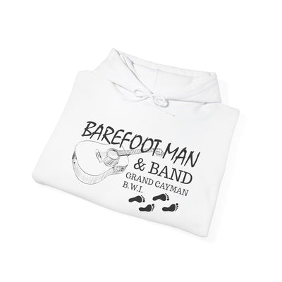 Retro Barefoot Man & Band Unisex Heavy Blend™ Hooded Sweatshirt