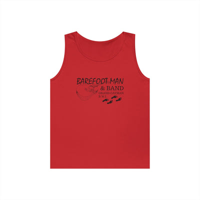 Retro Barefoot Man & Band Unisex Heavy Cotton Tank
