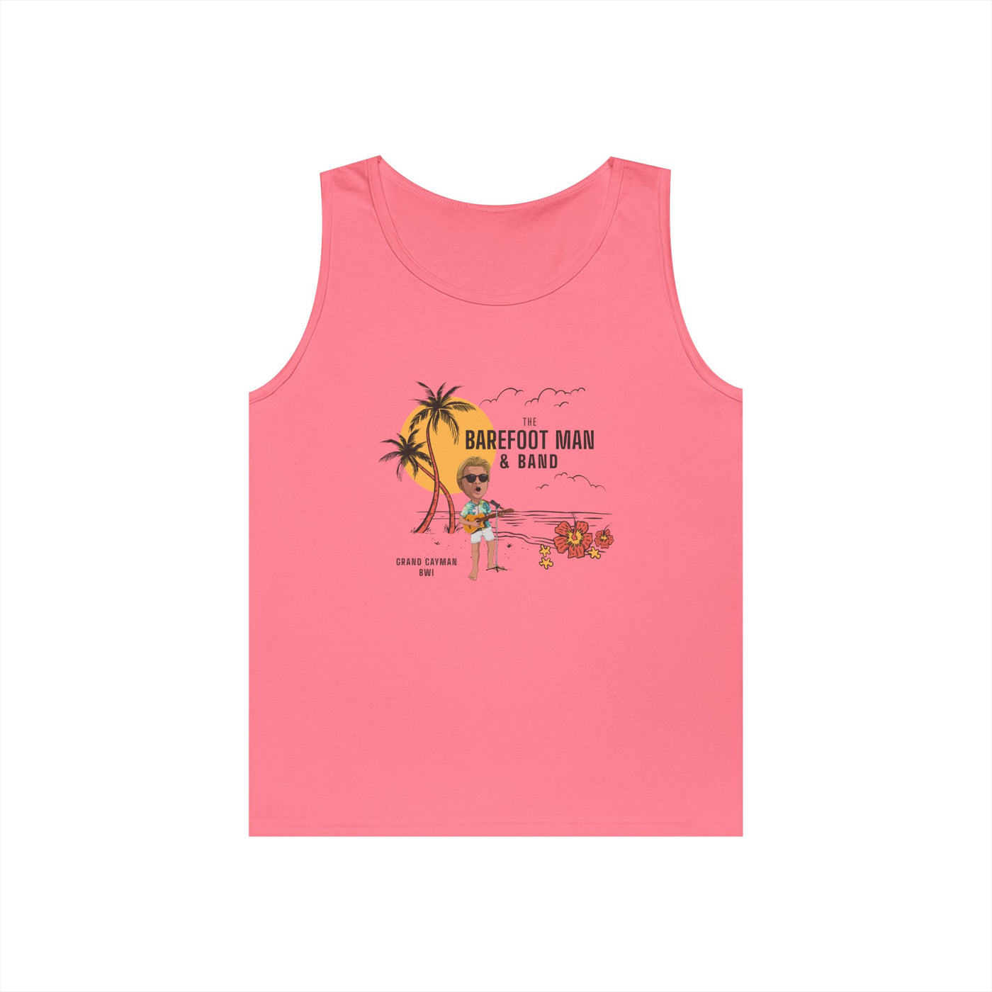 Barefoot Man & Band Unisex Heavy Cotton Tank