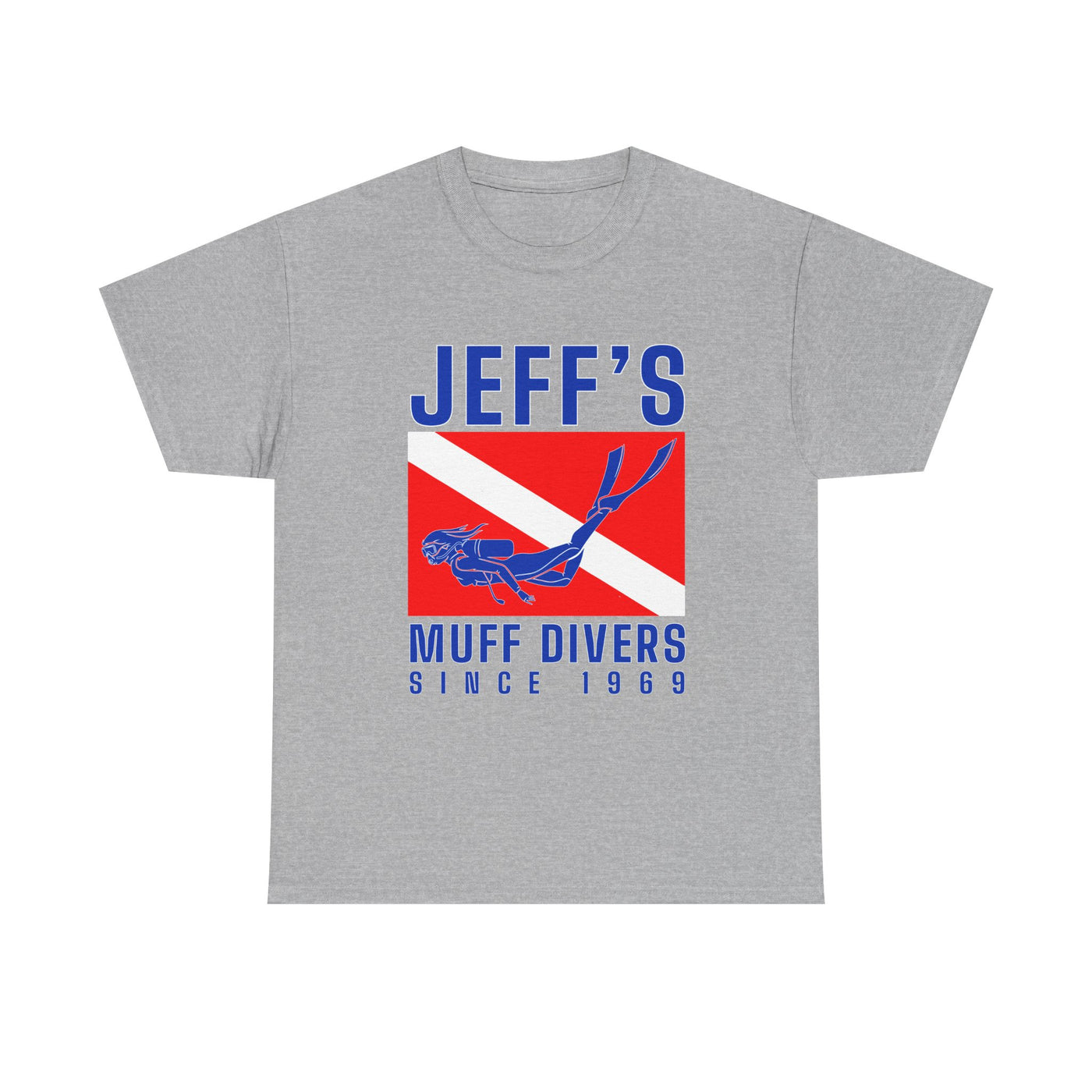 Jeff's Muff Divers Unisex Heavy Cotton Tee