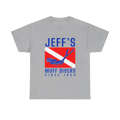 Jeff's Muff Divers Unisex Heavy Cotton Tee