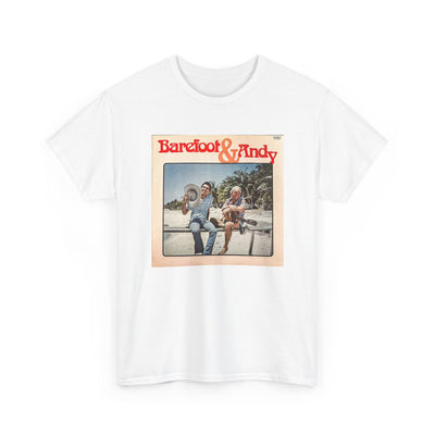 Retro Barefoot & Andy Unisex Heavy Cotton Tee