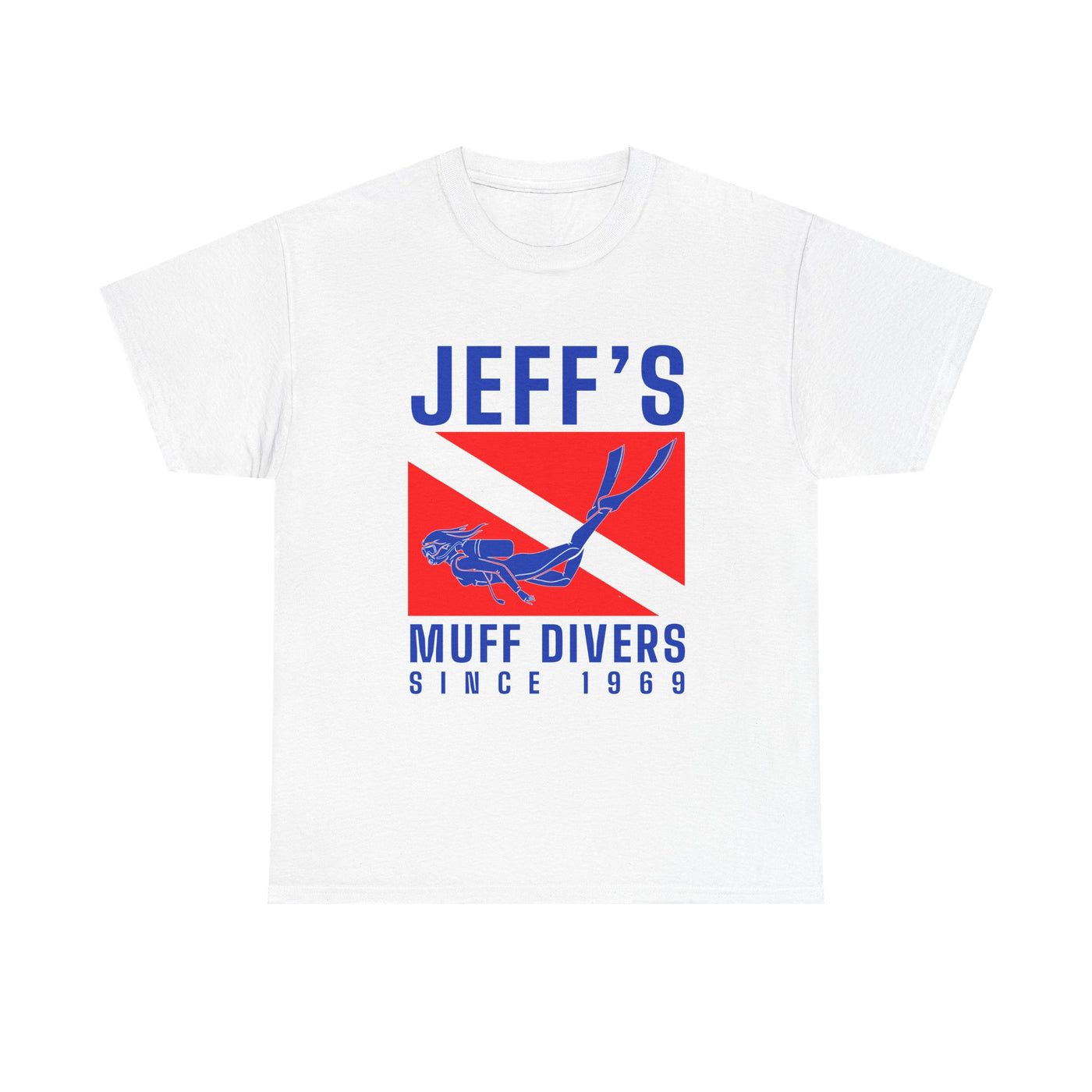 Jeff's Muff Divers Unisex Heavy Cotton Tee