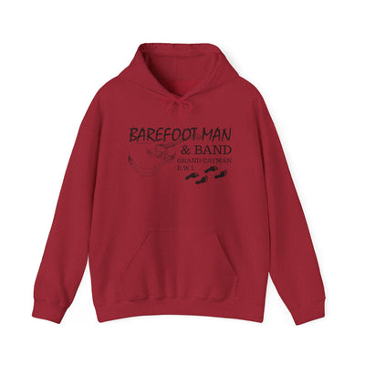 Retro Barefoot Man & Band Unisex Heavy Blend™ Hooded Sweatshirt