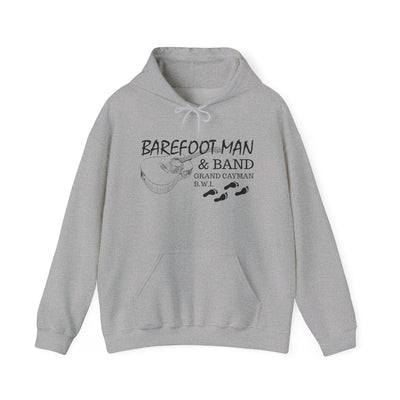 Retro Barefoot Man & Band Unisex Heavy Blend™ Hooded Sweatshirt